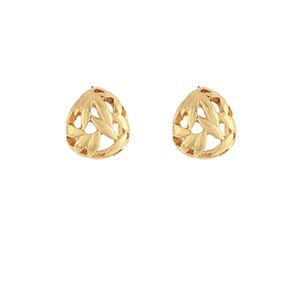 Textured Dome Shape Earrings